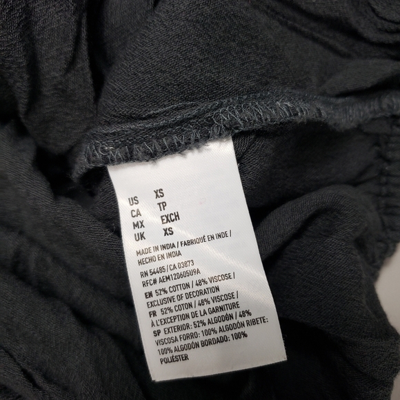 AEO gray, short sleeve top women's size XS - Picture 6 of 9